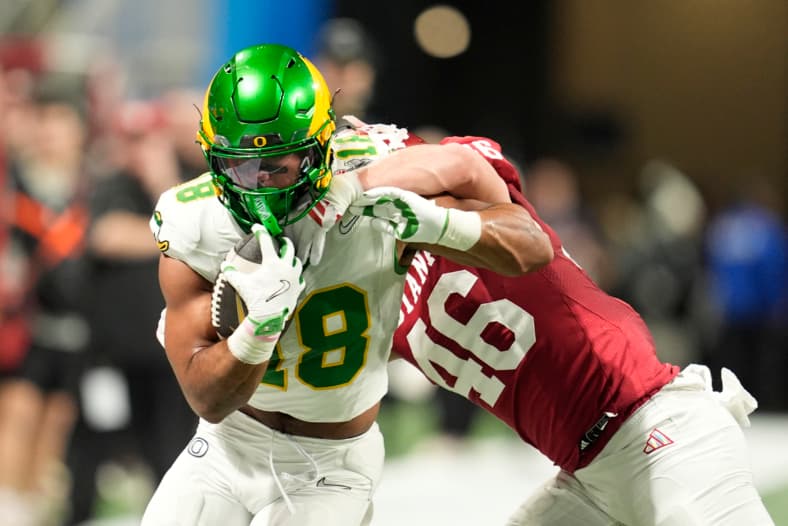 NCAA Football: Peach Bowl-Oregon vs Indiana