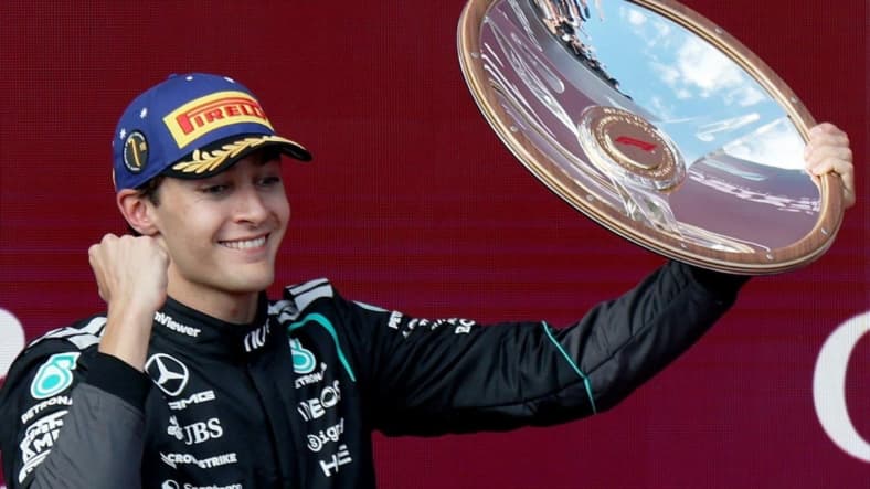 George Russell Australian Grand Prix Winner for Mercedes