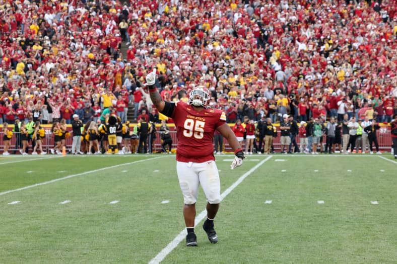 NCAA Football: Iowa at Iowa State