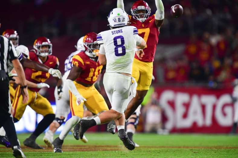 NCAA Football: Northwestern at Southern California