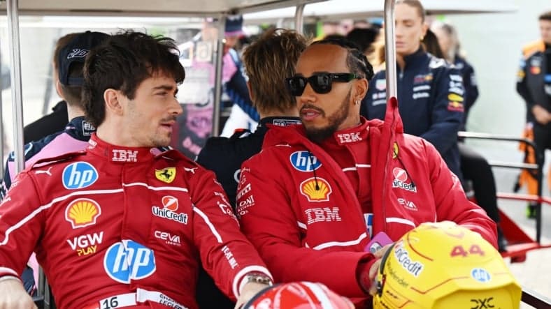 ferrari formula 1 lewis hamilton charles leclerc