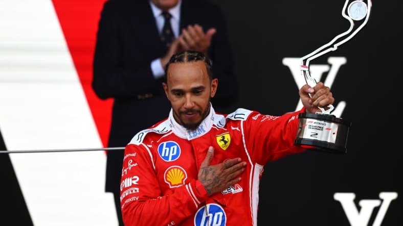 Lewis Hamilton 2026 Monaco Grand Prix Ferrari
