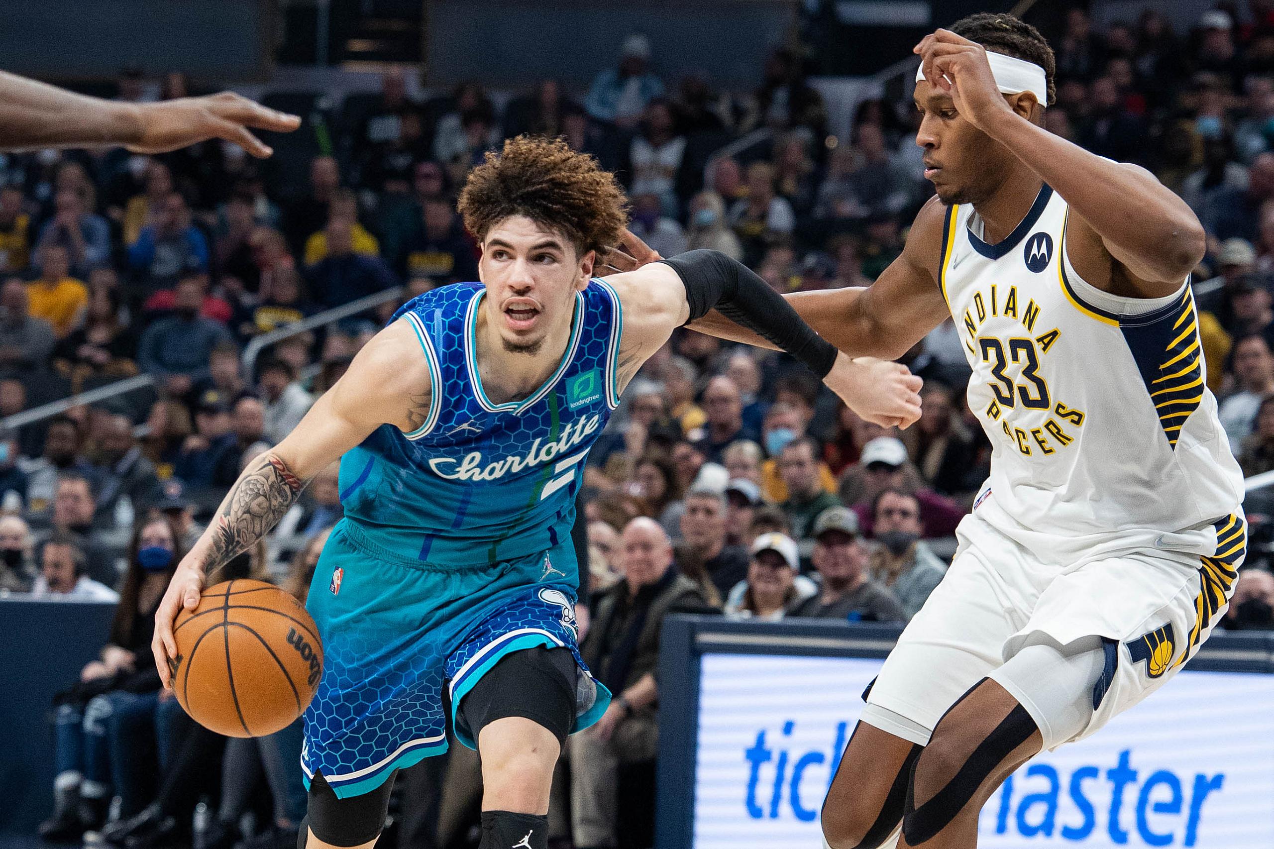 NBA: Charlotte Hornets at Indiana Pacers