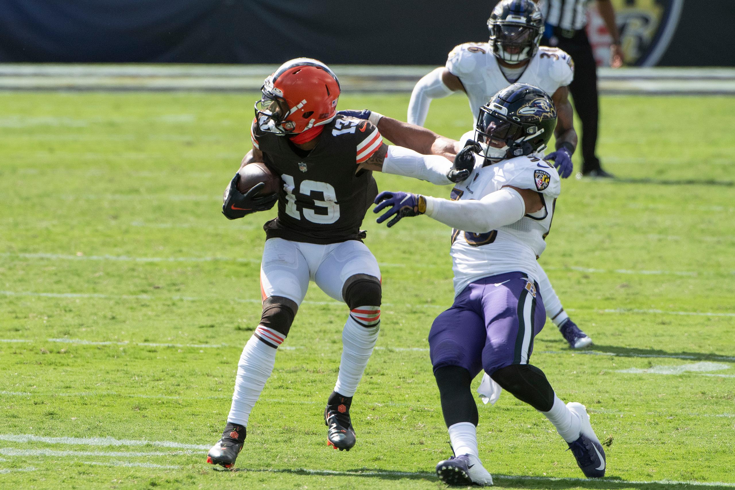 NFL: Cleveland Browns at Baltimore Ravens