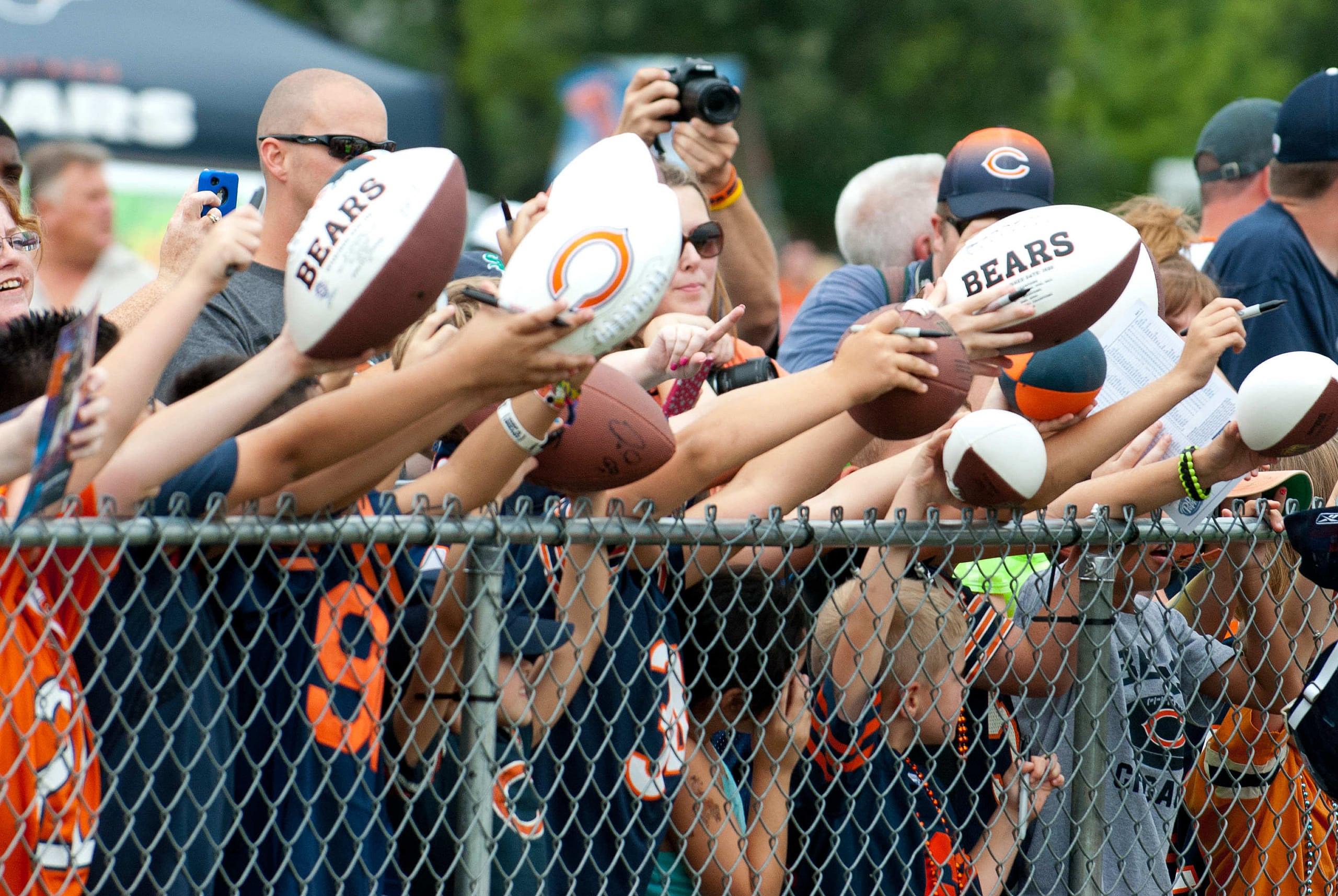 NFL:  Chicago Bears-Training Camp
