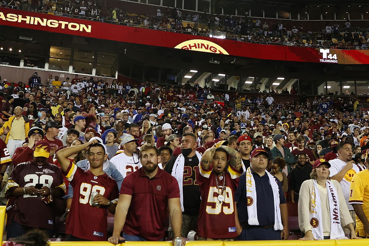NFL: New York Giants at Washington Football Team