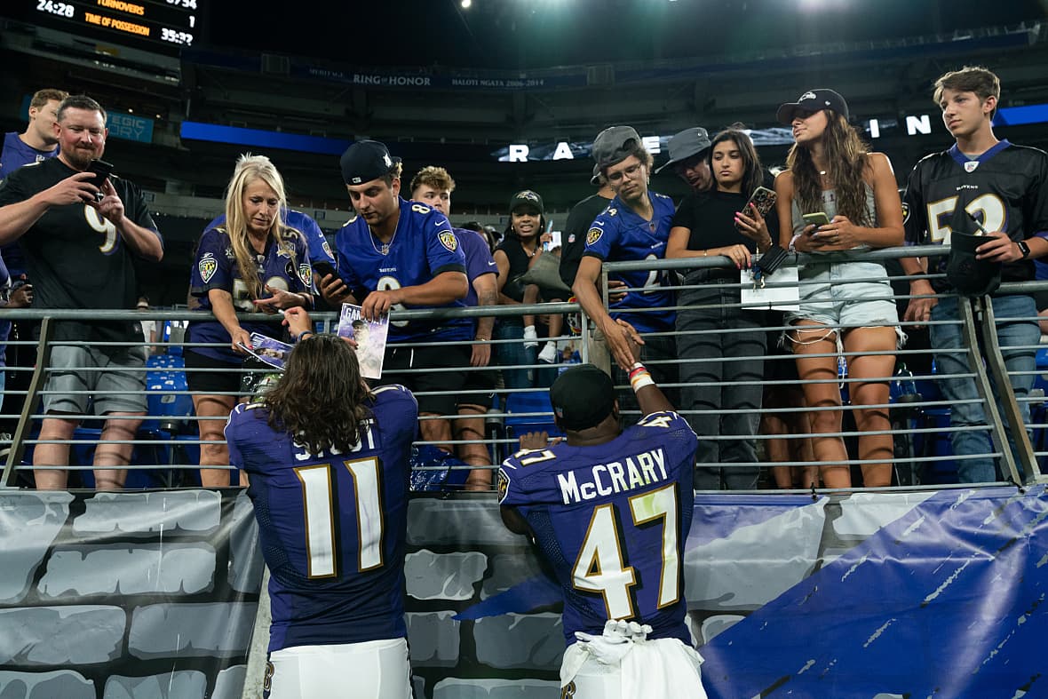 nfl presason: baltimore ravens