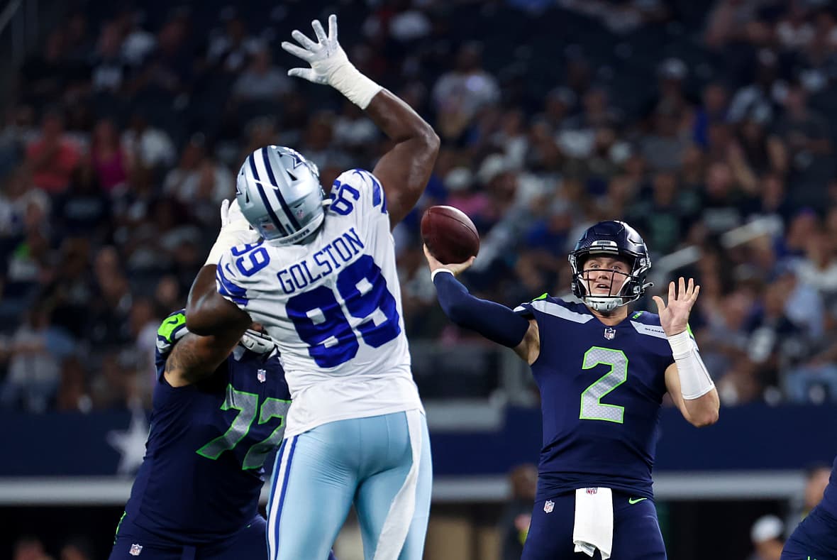 nfl preseason week 3: seattle seahawks, drew lock