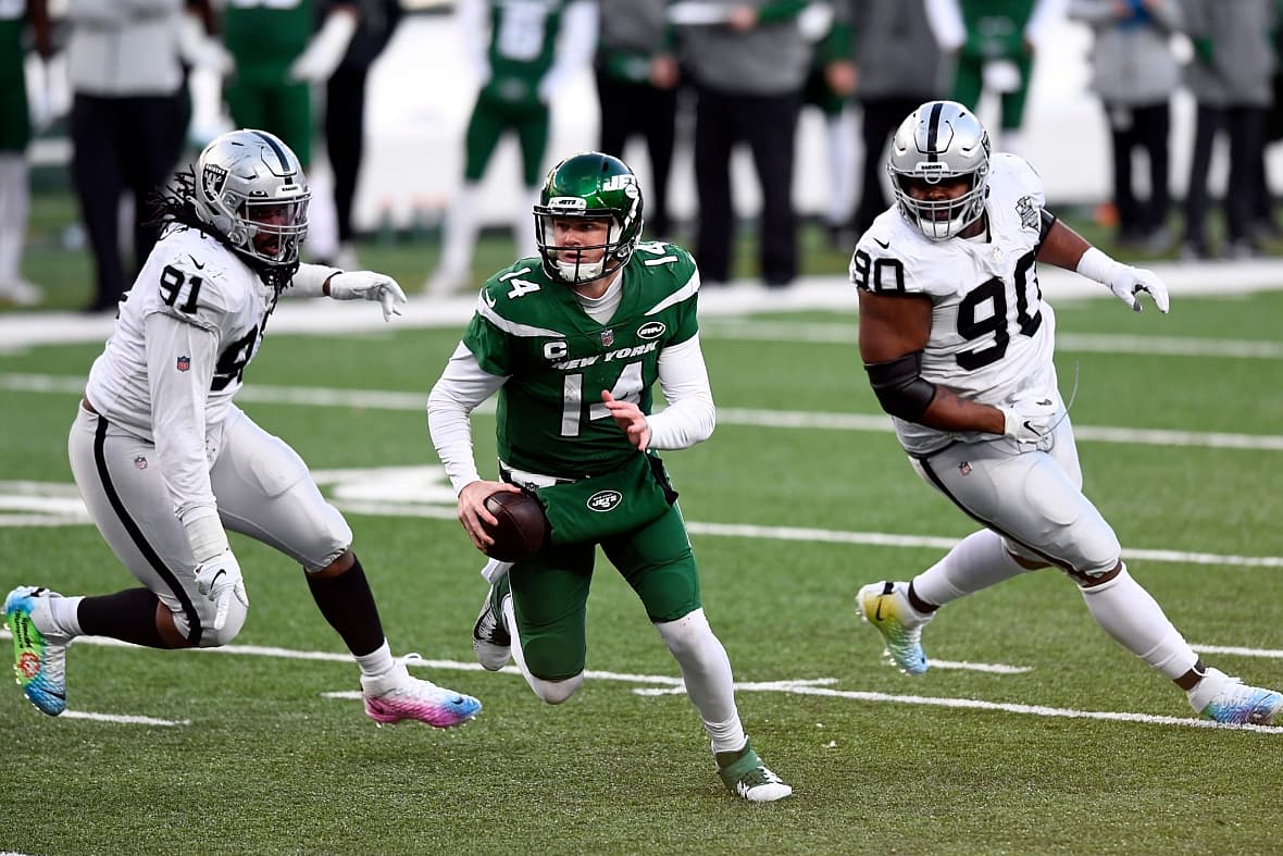 sam darnold trade to the las vegas raiders