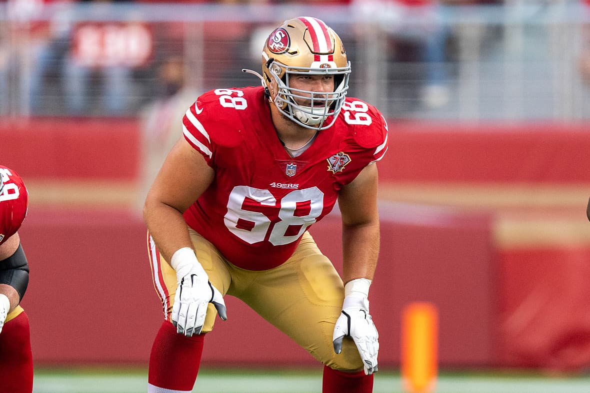 san francisco 49ers offensive tackle colton mckivitz