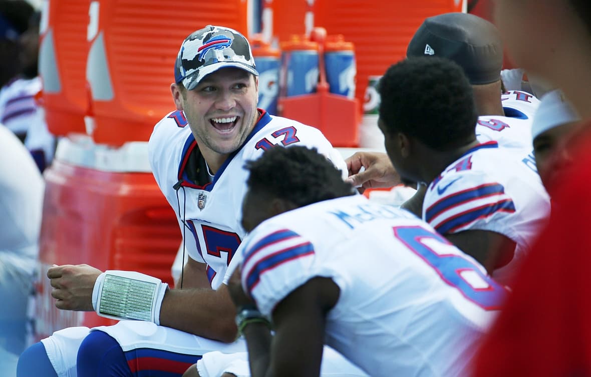 buffalo bills at los angeles rams: josh allen