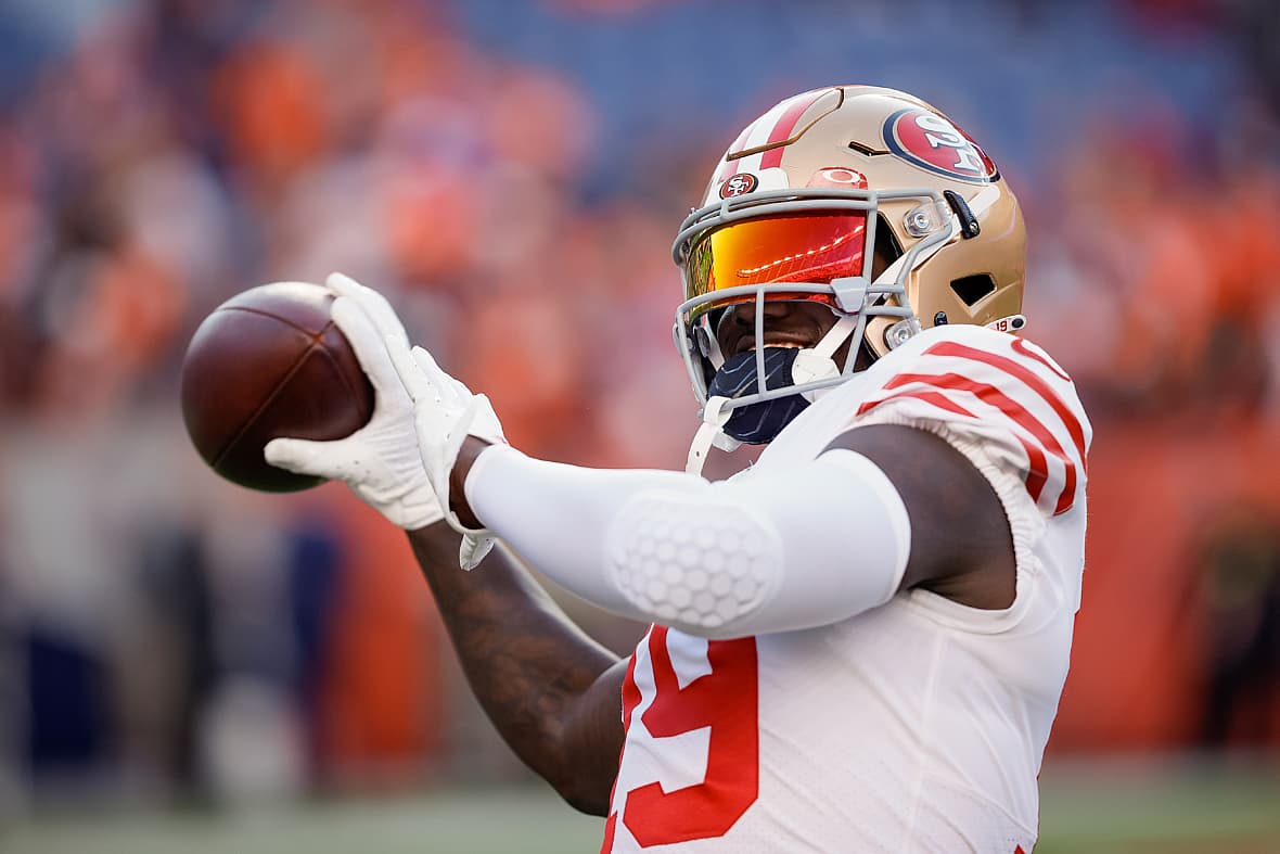 fantasy football players: deebo samuel