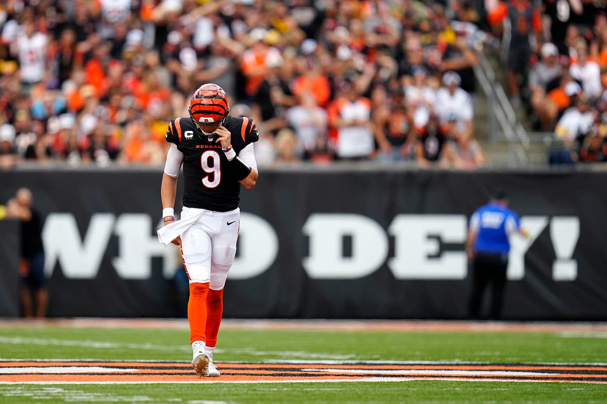 nfl quarterback performances: nfl week 1, joe burrow