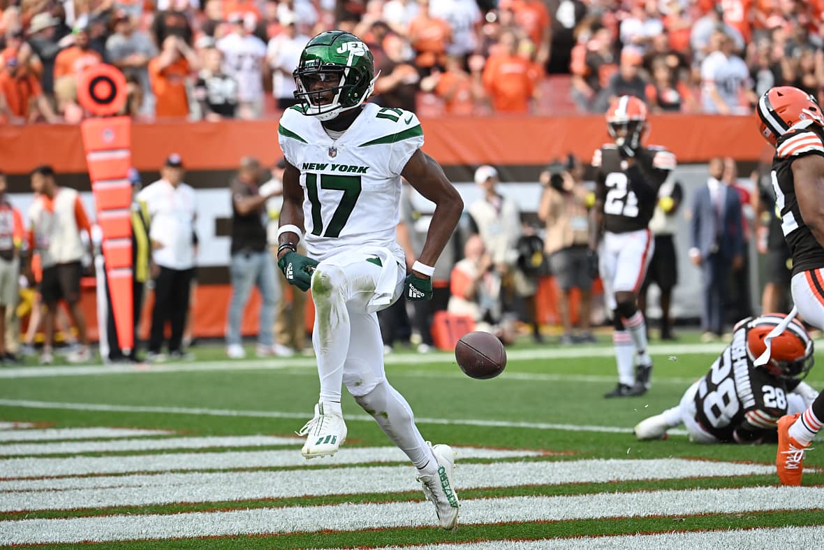 nfl rookies weekk 2: garrett wilson, wide receiver, new york jets