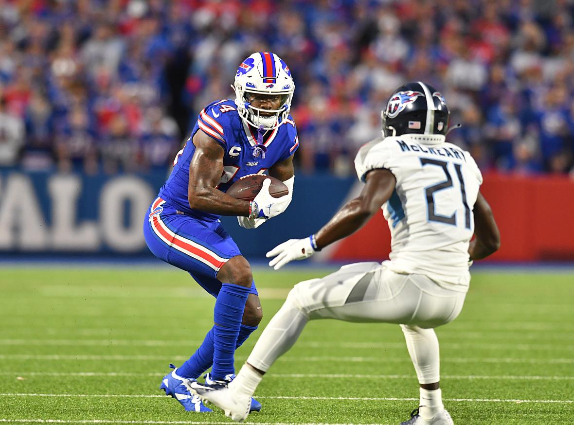 tennessee titans at buffalo bills: stefon diggs