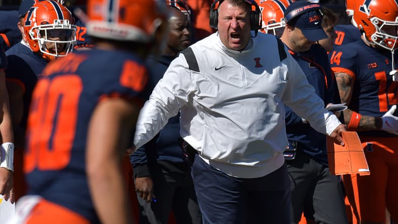 NCAA Football: Minnesota at Illinois