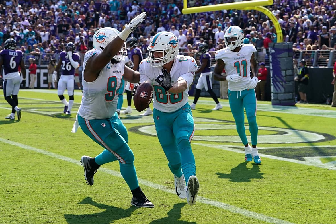 NFL: Miami Dolphins at Baltimore Ravens