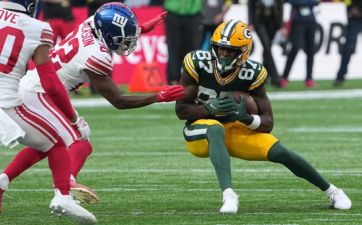 green bay packers' romeo doubs