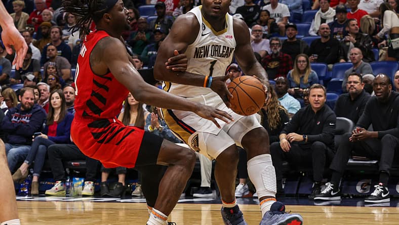 NBA: Portland Trail Blazers at New Orleans Pelicans