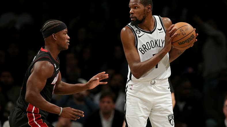 NBA: Preseason-Miami Heat at Brooklyn Nets