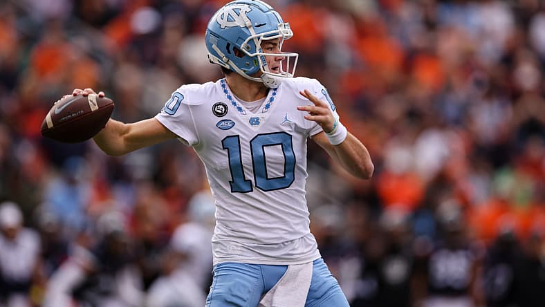 NCAA Football: North Carolina at Virginia