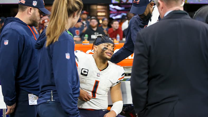 justin fields, nfl injury report