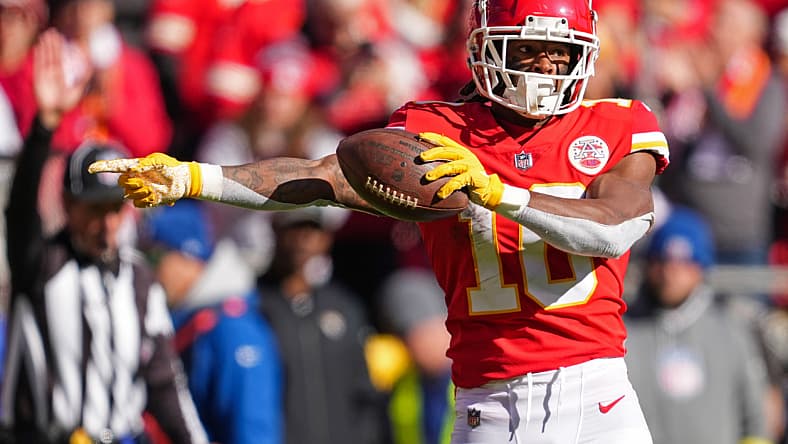 kansas city chiefs at los angeles chargers: isiah pacheco