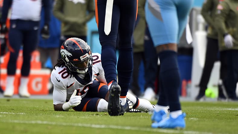 nfl injury report: jerry jeudy