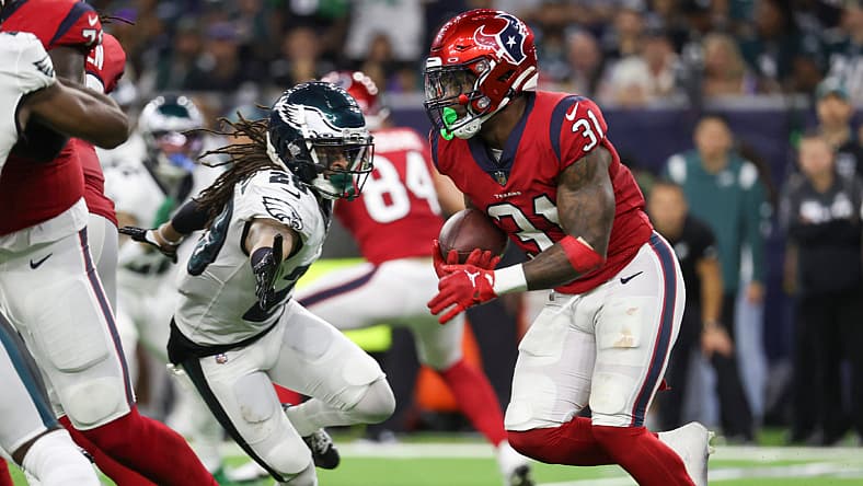 nfl rookies: dameon pierce, houston texans