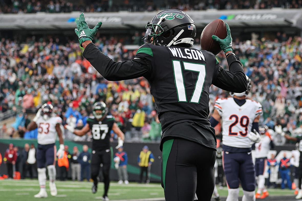 New York Jets wide receiver Garrett Wilson