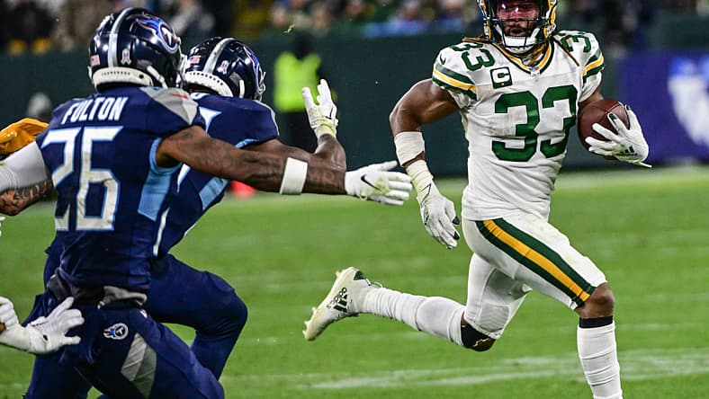 nfl running back rankings: aaron jones, green bay packers