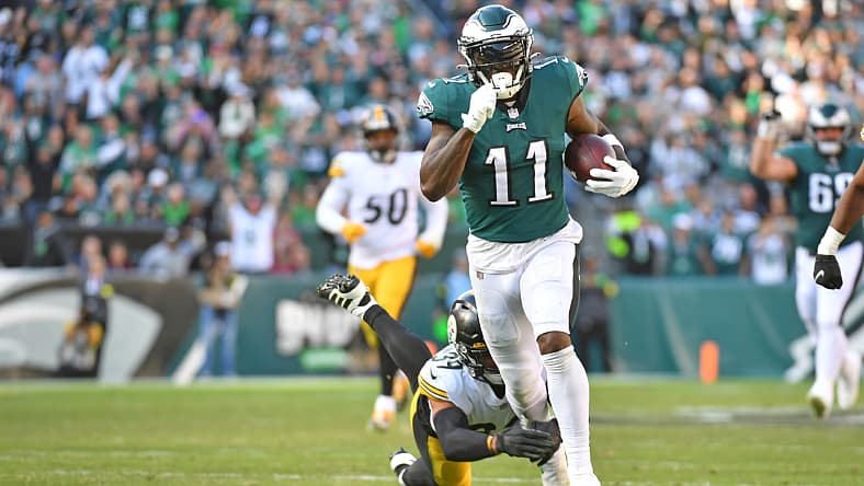philadelphia eagles at houston texans: a.j. brown