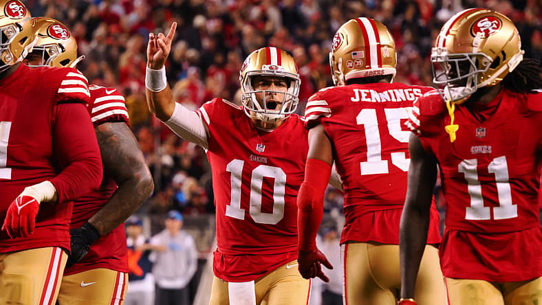 san francisco 49ers at arizona cardinals: jimmy garoppolo