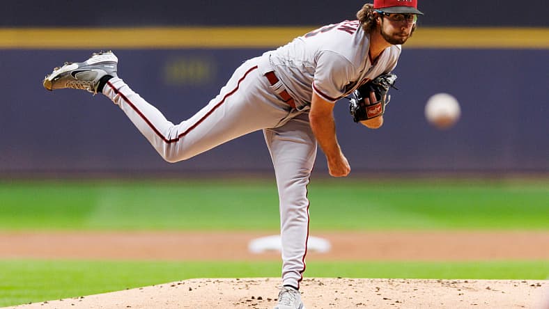 MLB: Arizona Diamondbacks at Milwaukee Brewers