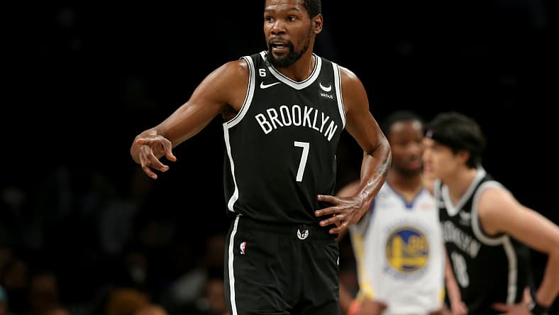 NBA: Golden State Warriors at Brooklyn Nets