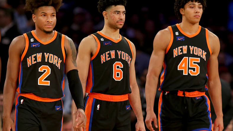 NBA: Golden State Warriors at New York Knicks