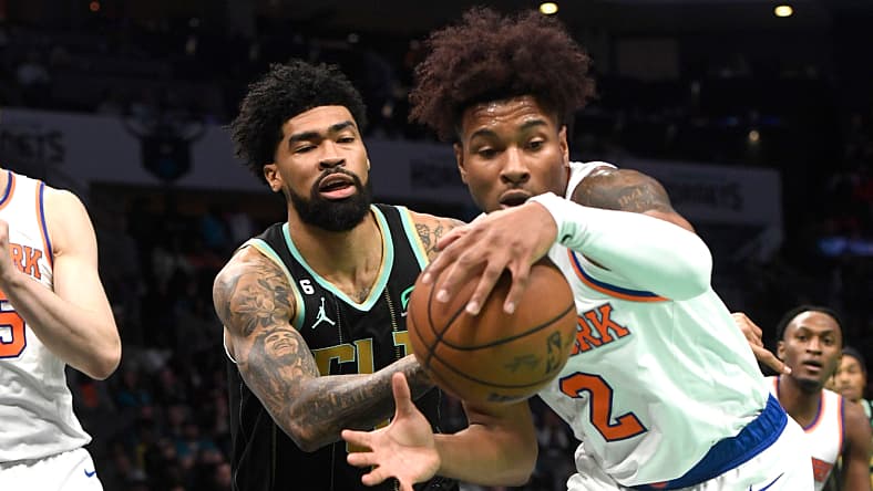 NBA: New York Knicks at Charlotte Hornets