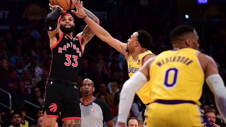 NBA: Toronto Raptors at Los Angeles Lakers
