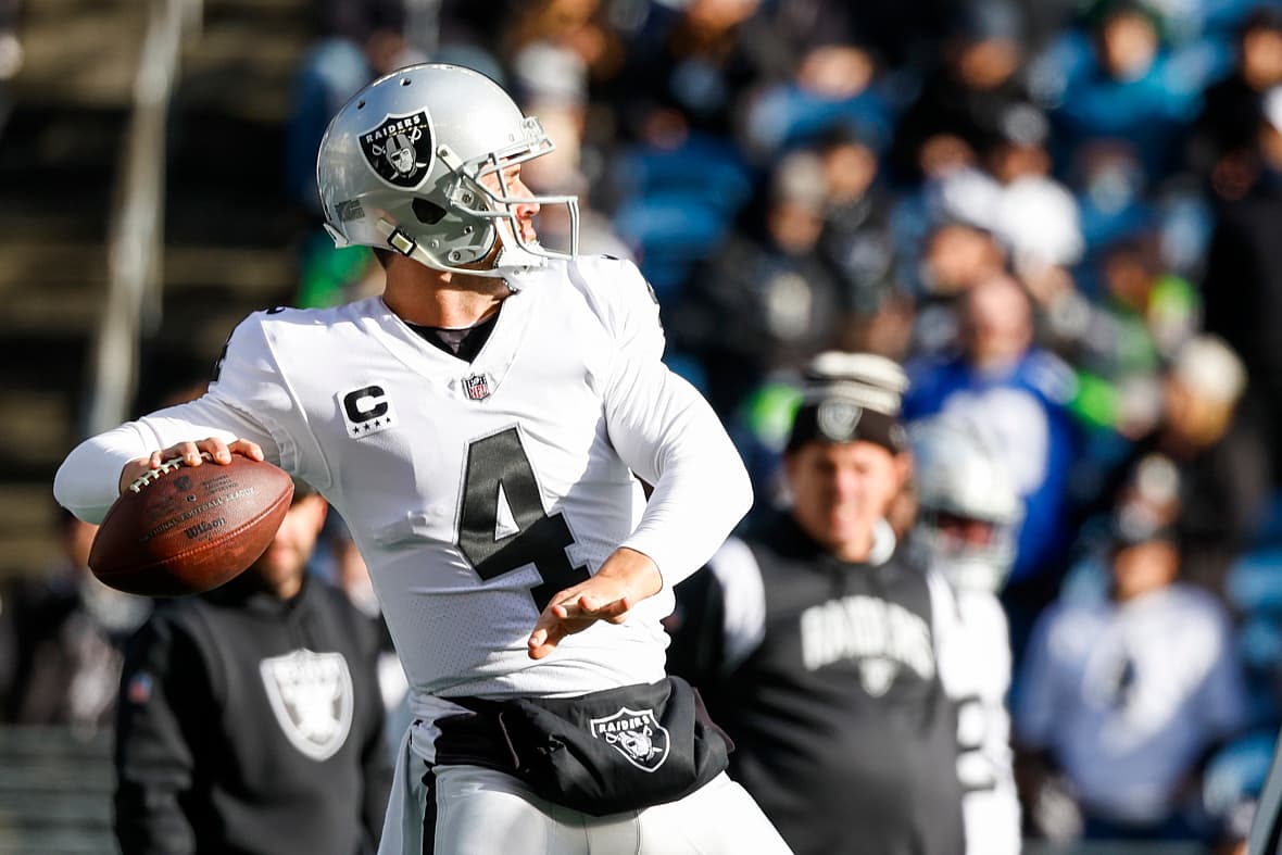 las vegas raiders, derek carr