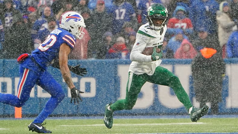 nfl rookies week 14: garrett wilson, new york jets