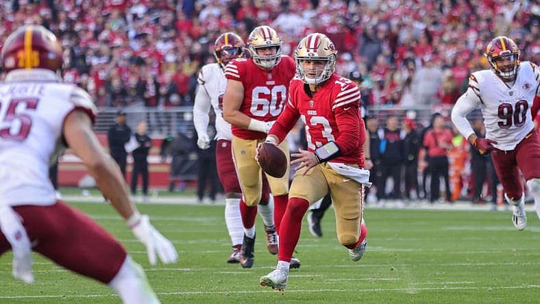 san francisco 49ers qb brock purdy