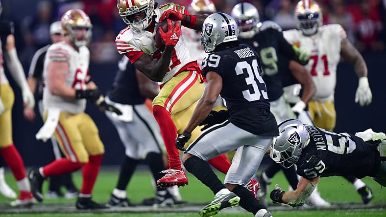 NFL: San Francisco 49ers at Las Vegas Raiders