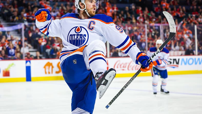 NHL: Edmonton Oilers at Calgary Flames