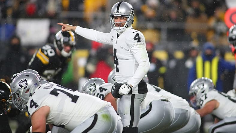 las vegas raiders release derek carr