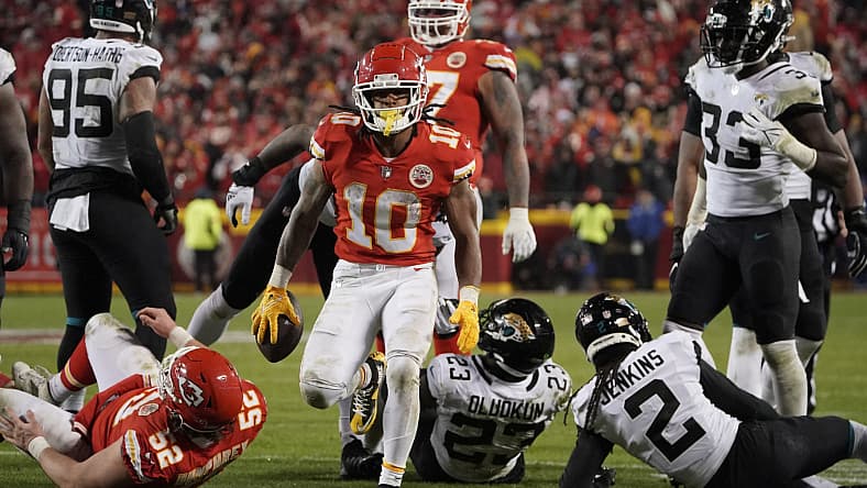 nfl championship sunday running backs: isiah pacheco