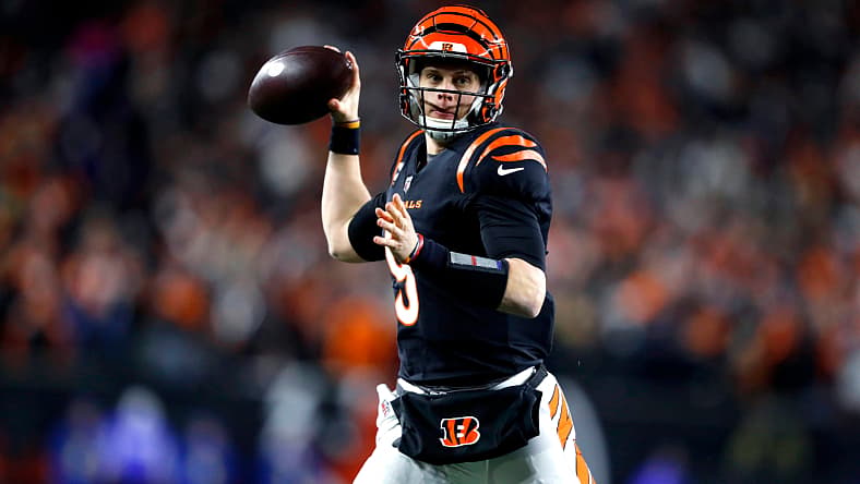 nfl wild card playoffs: joe burrow, cincinnati bengals