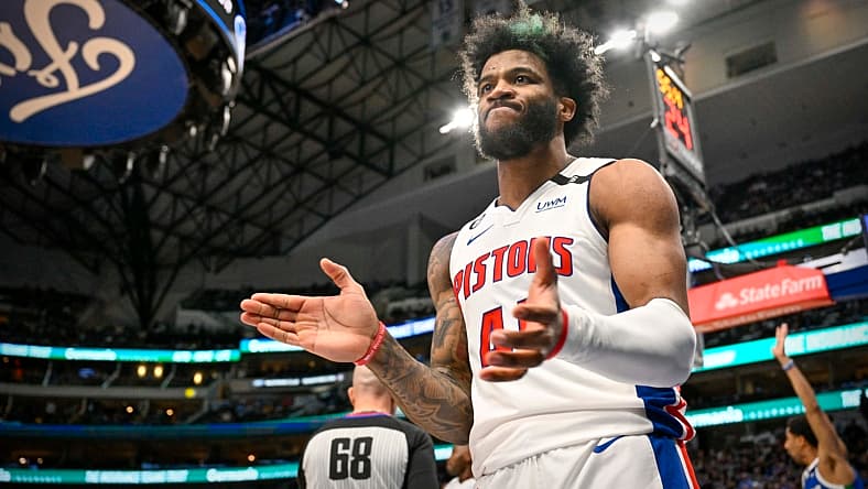 NBA: Detroit Pistons at Dallas Mavericks