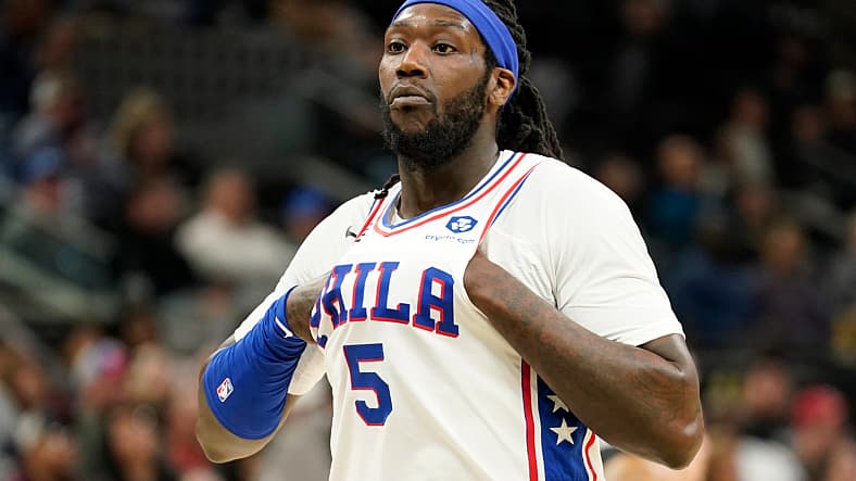 NBA: Philadelphia 76ers at San Antonio Spurs