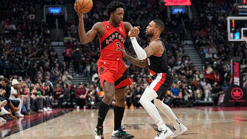 NBA: Portland Trail Blazers at Toronto Raptors