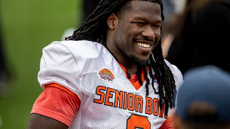 NCAA Football: Senior Bowl Practice